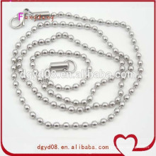 Fashion high quality metal stainless steel ball chain